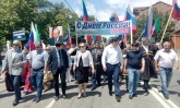 Делегация Сулейман-Стальского района приняла участие во Всероссийской акции "Парад дружбы народов России" в Махачкале